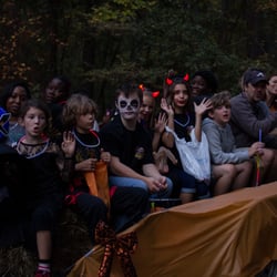 Petersburg Campground Usace - Trick Or Treat Hayride