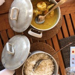 Arte Nautica - Tiger shrimp in curry sauce, amazing!!!