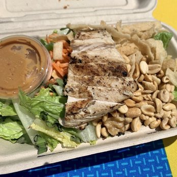 Aloha Salads - Chicken satay salad - Salad Near Me - Aiea, Hawaii