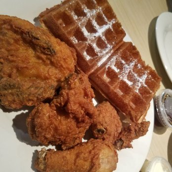 Waffle Kitchen - Chicken waffles. Waffles way to crispy for me. Chicken is okay. - Waffles Near Me - Palmdale, California Waffle Kitchen - Chicken waffles. Waffles way to crispy for me. Chicken is okay. - Waffles Near Me - Palmdale, California