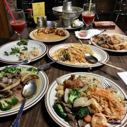 Sea West Restaurant - this was our awesome dinner YUM!
