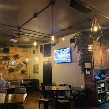Curbside Eatery & Drinkery - Dining area partial view - New American Near Me - La Mesa, California