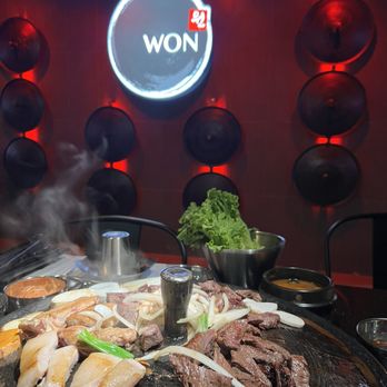 Won KBBQ - Pork jowl, kalbi tender steak, soy pork rib - Barbeque Near Me - Carle Place, New York Won KBBQ - Pork jowl, kalbi tender steak, soy pork rib - Barbeque Near Me - Carle Place, New York