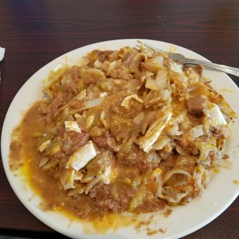 Doug's Diner - Greeley - Carne Asada Papas after being mixed. - Diners Near Me - Greeley, Colorado Doug's Diner - Greeley - Carne Asada Papas after being mixed. - Diners Near Me - Greeley, Colorado