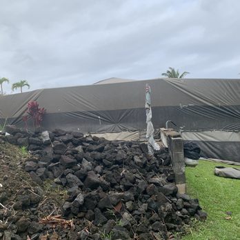 Justice Fumigation - House tent going up - Pest Control Near Me - Keaau, Hawaii Justice Fumigation - House tent going up - Pest Control Near Me - Keaau, Hawaii