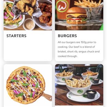 Wahlburgers - Menu via QR code - American Near Me Wahlburgers - Menu via QR code - American Near Me