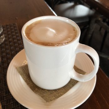 The Cabin - Just a nice latte to warm up between runs - New American Near Me