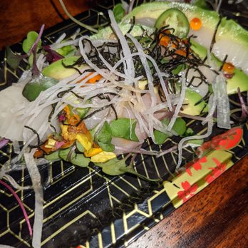 Ozumo - Hanabi, hamachi sashimi. Meh - Izakaya Near Me - San Jose, California Ozumo - Hanabi, hamachi sashimi. Meh - Izakaya Near Me - San Jose, California