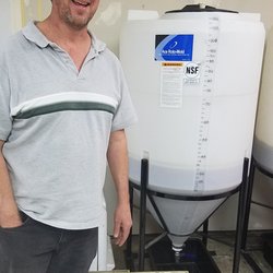 Never Summer Brewing - Owner and bartender Kirk Main