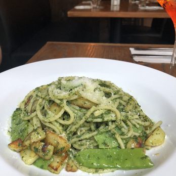 AlMar - Linguine with Pesto - Italian Near Me - Brooklyn, New York AlMar - Linguine with Pesto - Italian Near Me - Brooklyn, New York