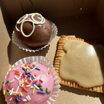 Hold The Wheat - Celebration Spencer Cake, Chocolate Spencer Cake, Brown Sugar Cinnamon Pop Tart - Bakeries Near Me - Beaverton, Oregon