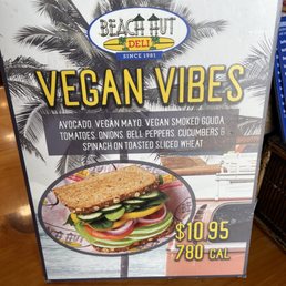 Vegan options Vegan options