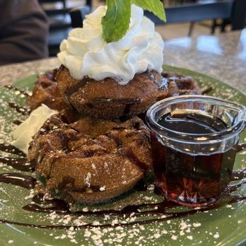 Javi's Breakfast & Lunch - Churro waffles mmmmmm - Breakfast & Brunch Near Me - Portland, Oregon Javi's Breakfast & Lunch - Churro waffles mmmmmm - Breakfast & Brunch Near Me - Portland, Oregon