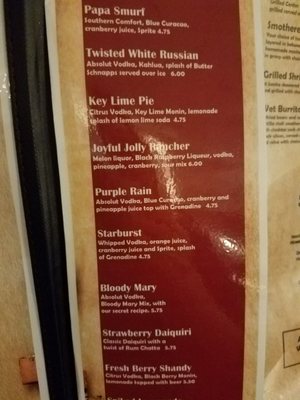 Menu photo 3 Charmont Lanes Cass City, MI