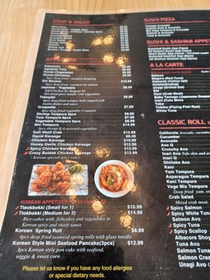 Menu photo 2 Domo Sushi North York, ON Menu photo 2 Domo Sushi North York, ON