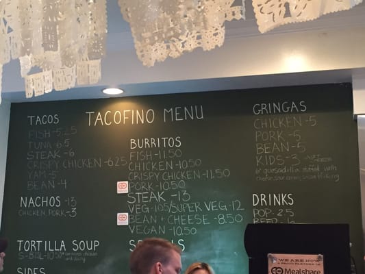 Menu photo 4 Tacofino Victoria, BC Menu photo 4 Tacofino Victoria, BC