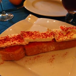 Mesón la Botica - Tosta de quesuco con pimenton