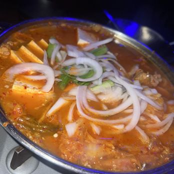 Soju Tavern - Kimchi stew! Get it!! Add udon and it's perfect - Korean Near Me - Rowland Heights, California Soju Tavern - Kimchi stew! Get it!! Add udon and it's perfect - Korean Near Me - Rowland Heights, California