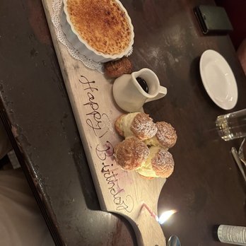 Parc - Creme Brûlée and Profiteroles - French Near Me - Philadelphia, Pennsylvania Parc - Creme Brûlée and Profiteroles - French Near Me - Philadelphia, Pennsylvania