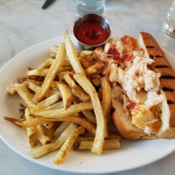 Neptune Oyster - Lobstah roll. You can pick hot or cold- I picked hot. - Seafood Near Me - Boston, Massachusetts