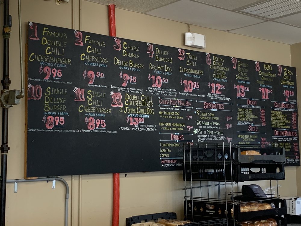 CHUBZ Famous Chiliburgers