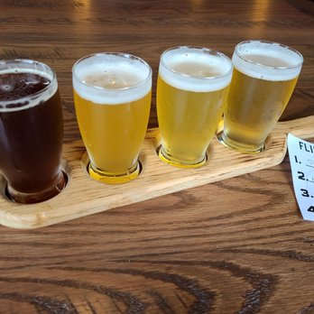 SouthEnd Brewing - Beer Flight! - Breweries Near Me - Greensboro, North Carolina