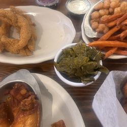 Ezell's Catfish Cabin - Chicken Wings Fried Calabash "Popcorn" Shrimp Fried Catfish Fillet