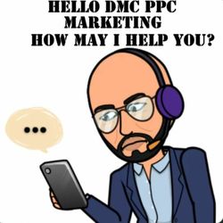 Davis Marketing and Communication - HELLO DMC PPC MARKETING HOW MAY I HELP YOU CARTOON
