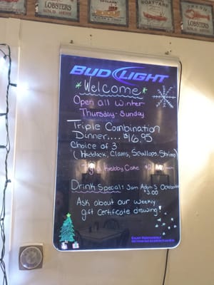 Menu photo 3 Bayley's Seafood Restaurant Scarborough, ME