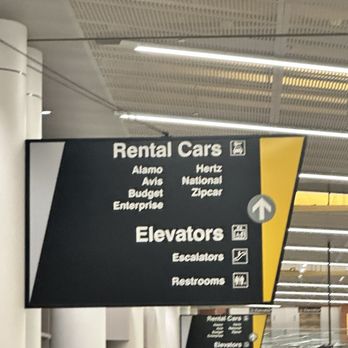 Alamo Rent A Car - Sign - Car Rental Near Me - Boston, Massachusetts