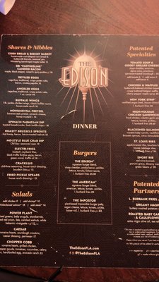 Menu photo 6 The Edison Lake Buena Vista, FL Menu photo 6 The Edison Lake Buena Vista, FL