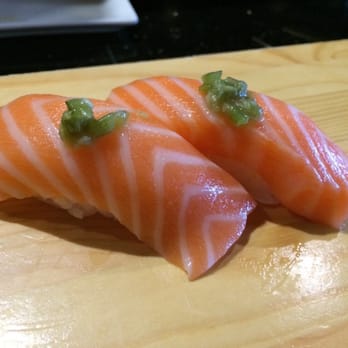 Sushi Fever - King Salmon. You must get it. - Japanese Near Me - Cedar Park, Texas Sushi Fever - King Salmon. You must get it. - Japanese Near Me - Cedar Park, Texas
