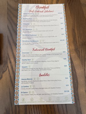 Menu photo 8 Riverwalk Cantina Grapevine, TX