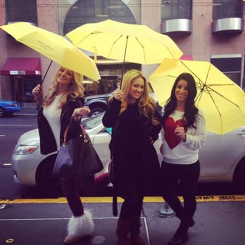 Drybar - After our blowouts, it was raining so they gave us free umbrellas to keep our hair fabulous! - Blow Dry/Out Services Near Me - San Francisco, California