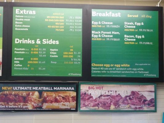 Menu photo 3 Subway Kilauea, HI