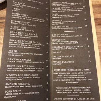 Centro Bar & Kitchen - Dec 2018 - Tapas/Small Plates Near Me - Reno, Nevada Centro Bar & Kitchen - Dec 2018 - Tapas/Small Plates Near Me - Reno, Nevada