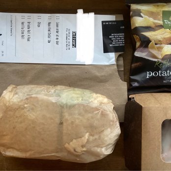 Panera Bread - Lunch (sandwich, chips, cinnamon bun) was great. Didn't get my 4pk of brioche but it's clearly acknowledged on the receipt. - Salad Near Me - San Marcos, Texas Panera Bread - Lunch (sandwich, chips, cinnamon bun) was great. Didn't get my 4pk of brioche but it's clearly acknowledged on the receipt. - Salad Near Me - San Marcos, Texas