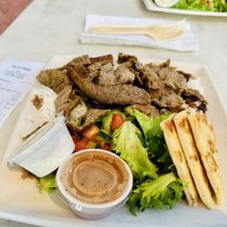 Luna Grill Redlands - Gyro Meat Plate