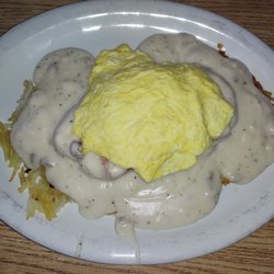 Monroe Family Restaurant - Breakfast pony shoe with fresh ham.