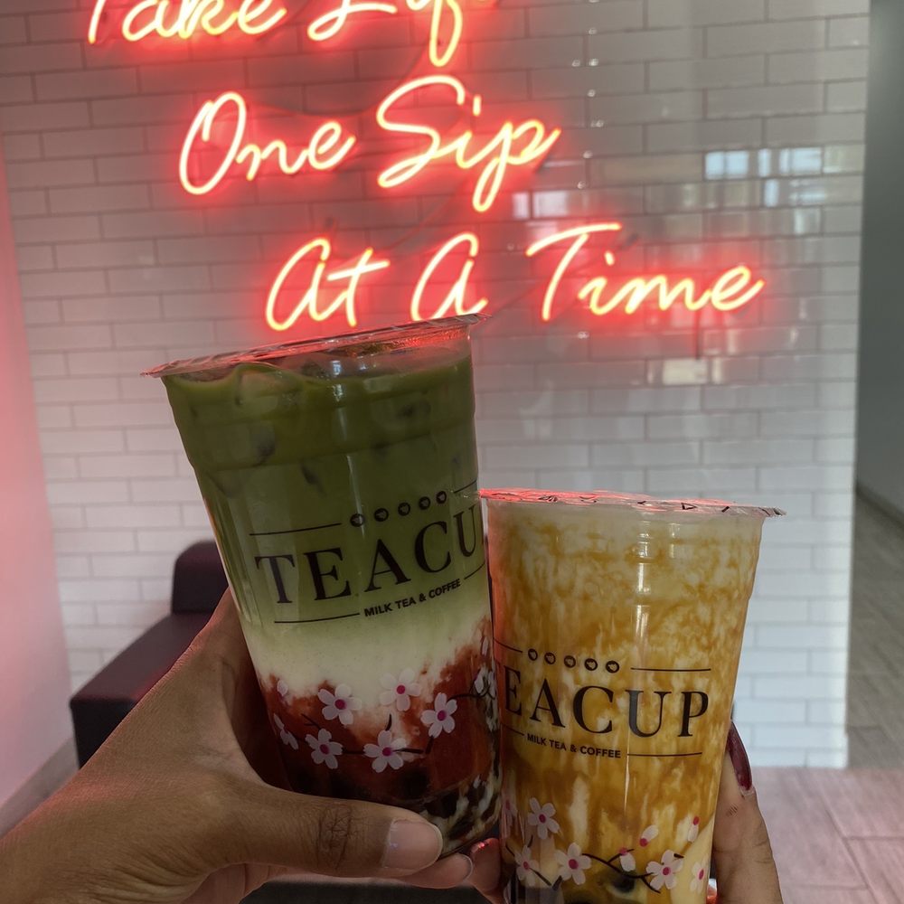Teacup - Strawberry matcha latte and avalanche - Coffee & Tea Near Me - Litchfield Park, Arizona