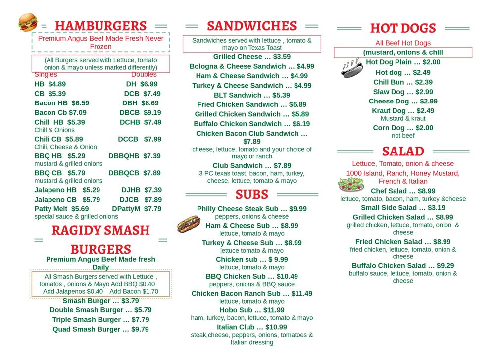 Ragidy Ann's Grab & Go Logo