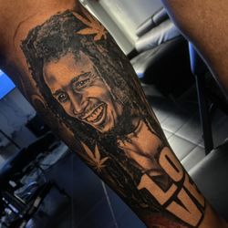 Obsidian Ink studio - Bob Marley