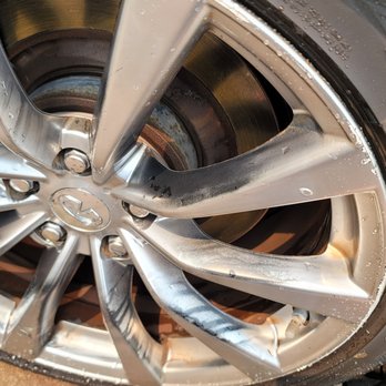 Golden State Nissan - Paint overspray caused on all 4 of my rims by the dealership. They refused to admit it - Car Dealers Near Me - Colma, California Golden State Nissan - Paint overspray caused on all 4 of my rims by the dealership. They refused to admit it - Car Dealers Near Me - Colma, California