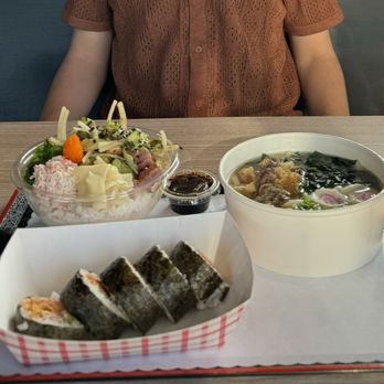 Poki Maki by Mr.7 - Small Create Your Own Poke Bowl, Beef Udon, Salmon Makiroll - Japanese Near Me - Walnut, California Poki Maki by Mr.7 - Small Create Your Own Poke Bowl, Beef Udon, Salmon Makiroll - Japanese Near Me - Walnut, California