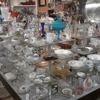 West St Paul Antiques - Glass on the basement level. - Antiques Near Me - West St Paul, Minnesota