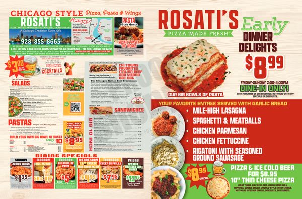 Menu photo 3 Rosatis Lake Havasu City, AZ Menu photo 3 Rosatis Lake Havasu City, AZ