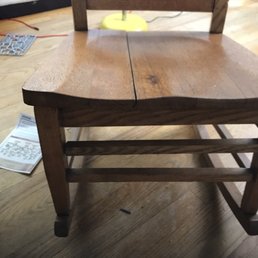 Before damage of chair Before damage of chair