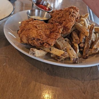 Pickled Fish Restaurant - Rock Fish with seasoned chips - New American Near Me - Long Beach, Washington Pickled Fish Restaurant - Rock Fish with seasoned chips - New American Near Me - Long Beach, Washington