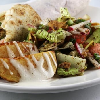 Aida's Mediterranean Bistro - a plate of food - Mediterranean Near Me - Calgary, Alberta