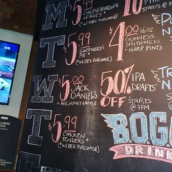 The Irishmen - Chalkboard Weekly Specials - Irish Near Me - Boca Raton, Florida The Irishmen - Chalkboard Weekly Specials - Irish Near Me - Boca Raton, Florida